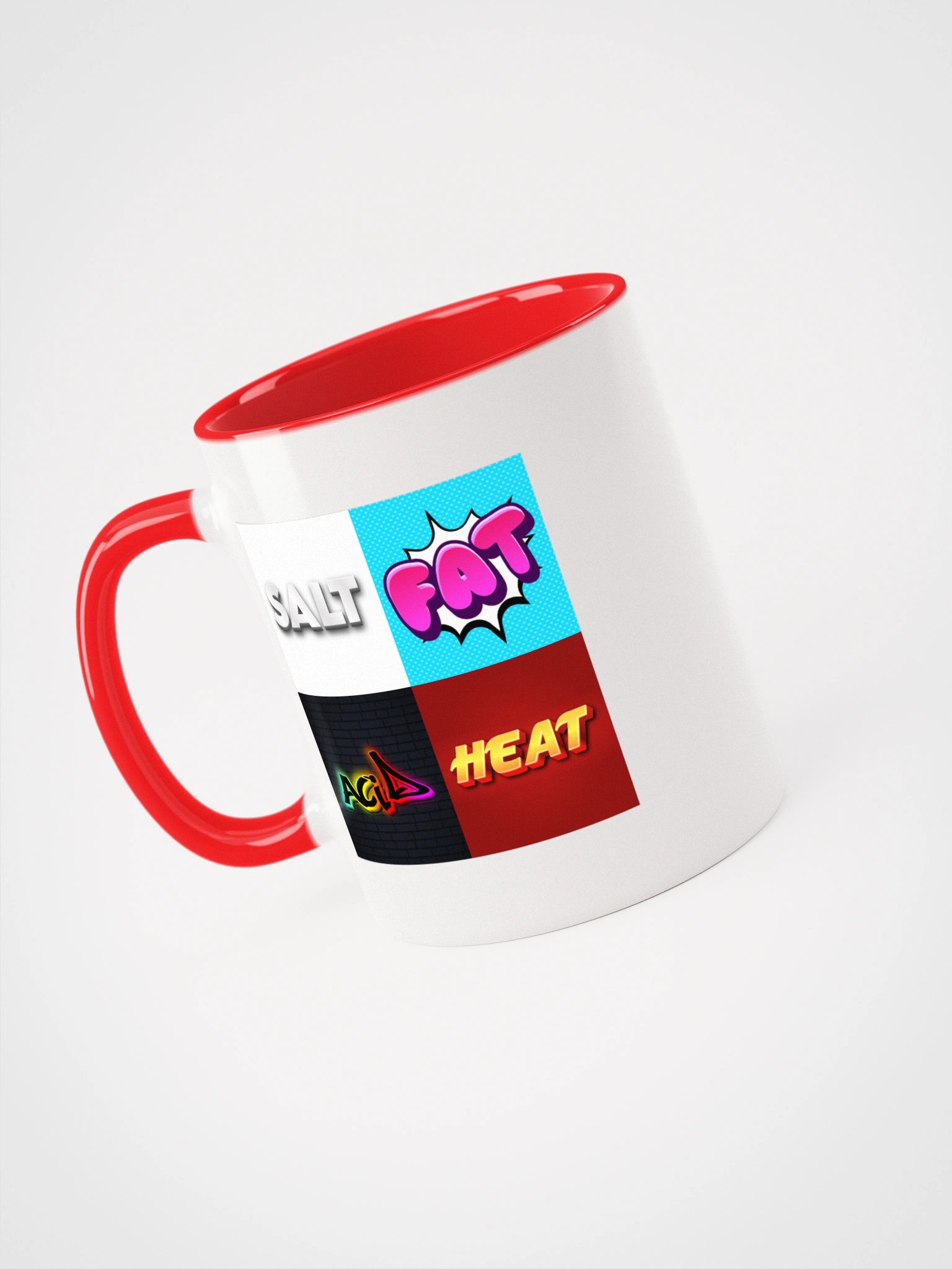 Salt Fat Acid Heat - Ceramic Mug with Color Inside product image (28)