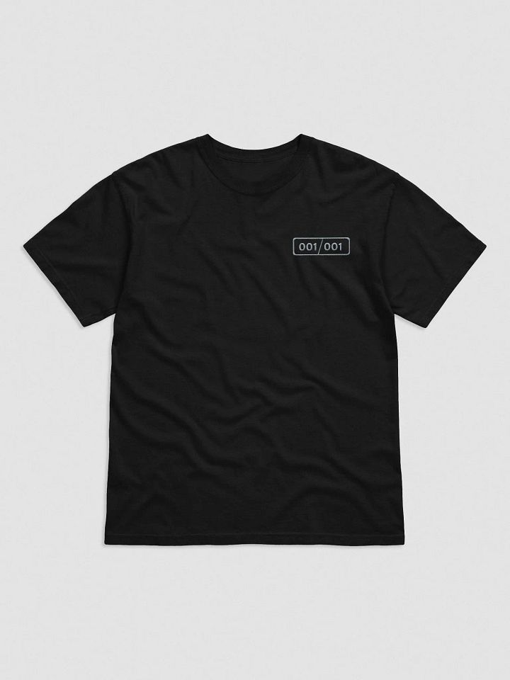 The Black 001/001 shirt product image (1)