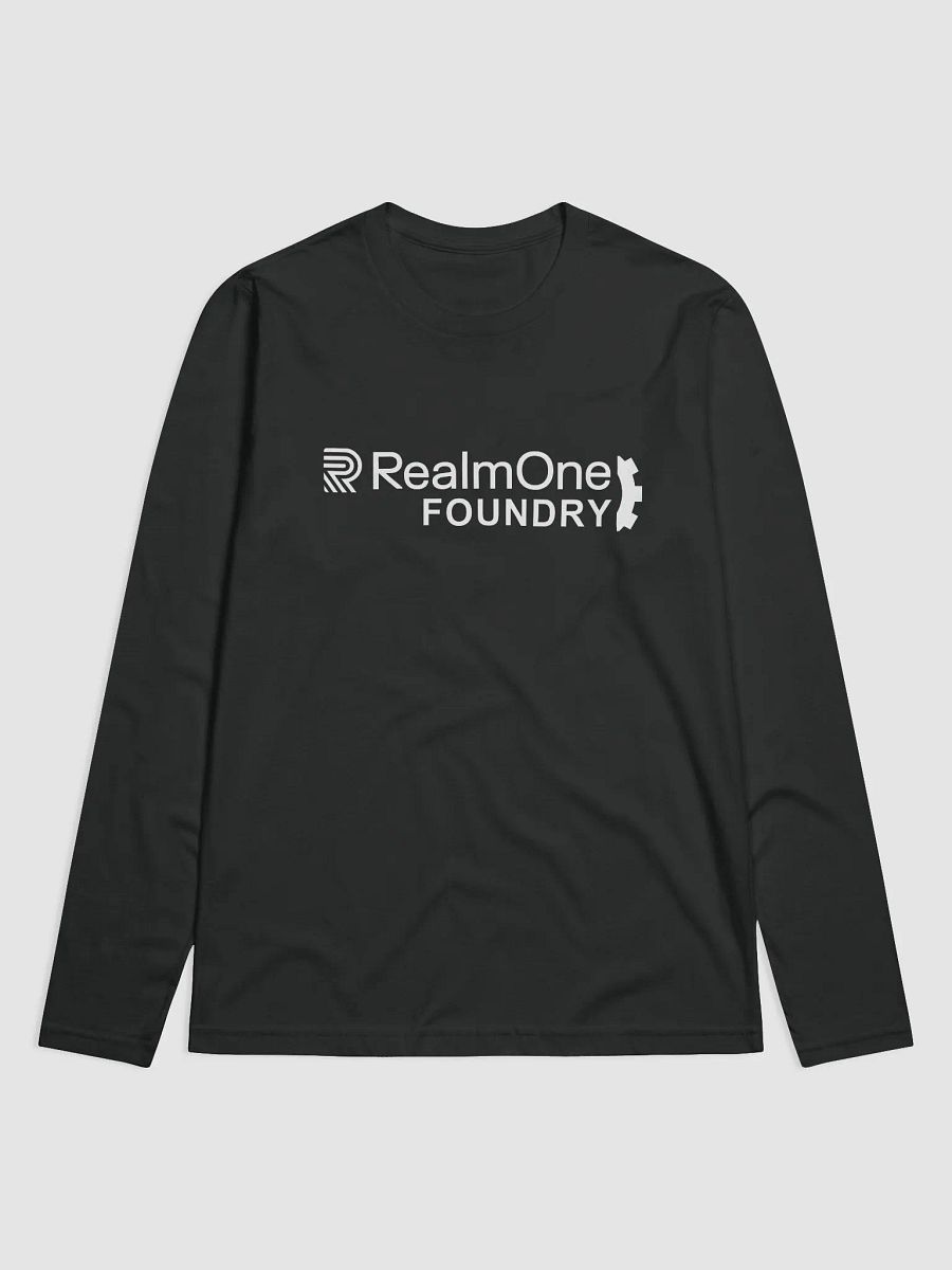 RO Next Level Unisex Foundry Innovative Long Sleeve Tee [All White Logo] product image (1)