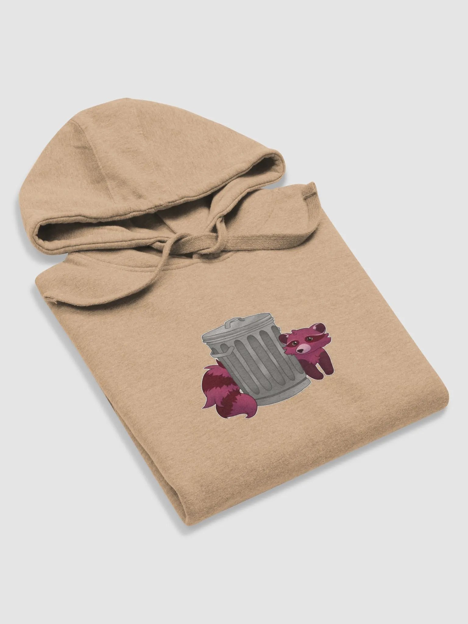 trash panda peek - premium hoodie product image (2)