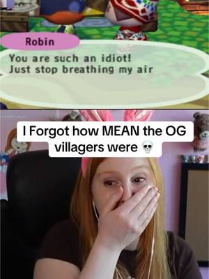 we played this as children?! 😭 breaking out the original GameCube animal crossing was so fun but my god im glad they’ve changed some things 😂 The OG villagers are still iconic though, the sass is unmatched in acnh.  #acnh #animalcrossing #animalcrossingnewhorizons #gamecube #animalcrossingmeme #acnhvillager 