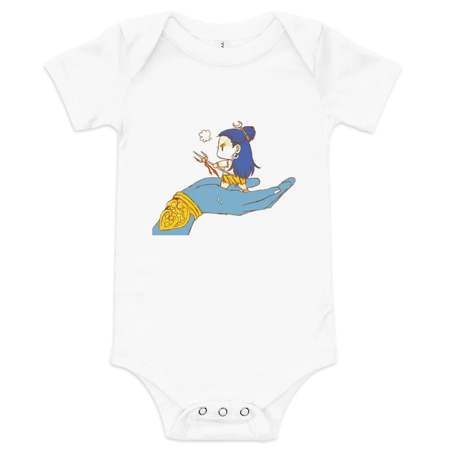 Lord Shiva Bella+Canvas Baby Short Sleeve One Piece product image (2)