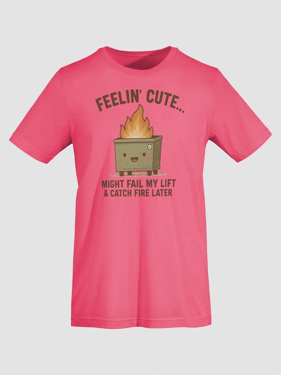 🔥 Feelin' Cute Dumpster Fire Tee product image (3)