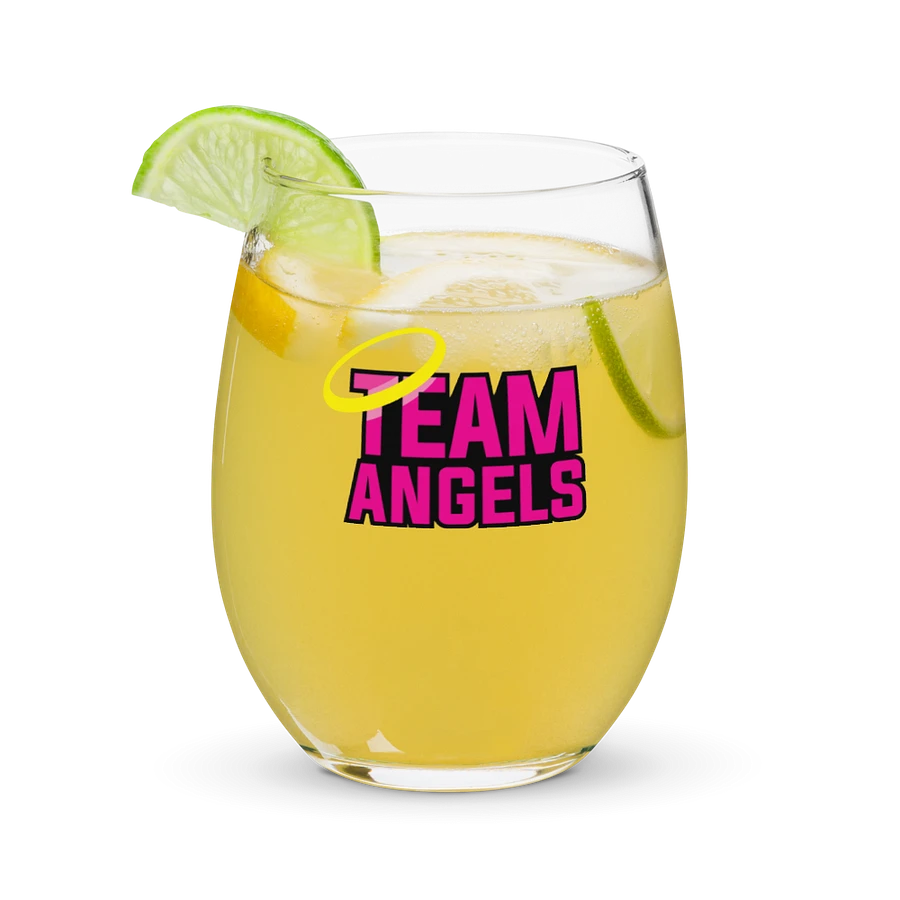 Team Angels Wine Glass product image (10)