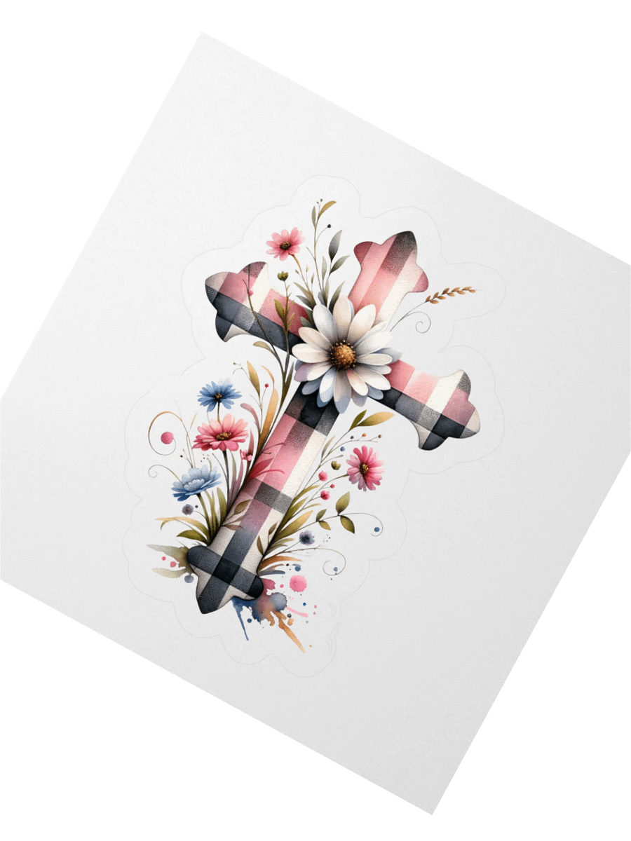 Floral Charm Kiss Cut Stickers. product image (2)