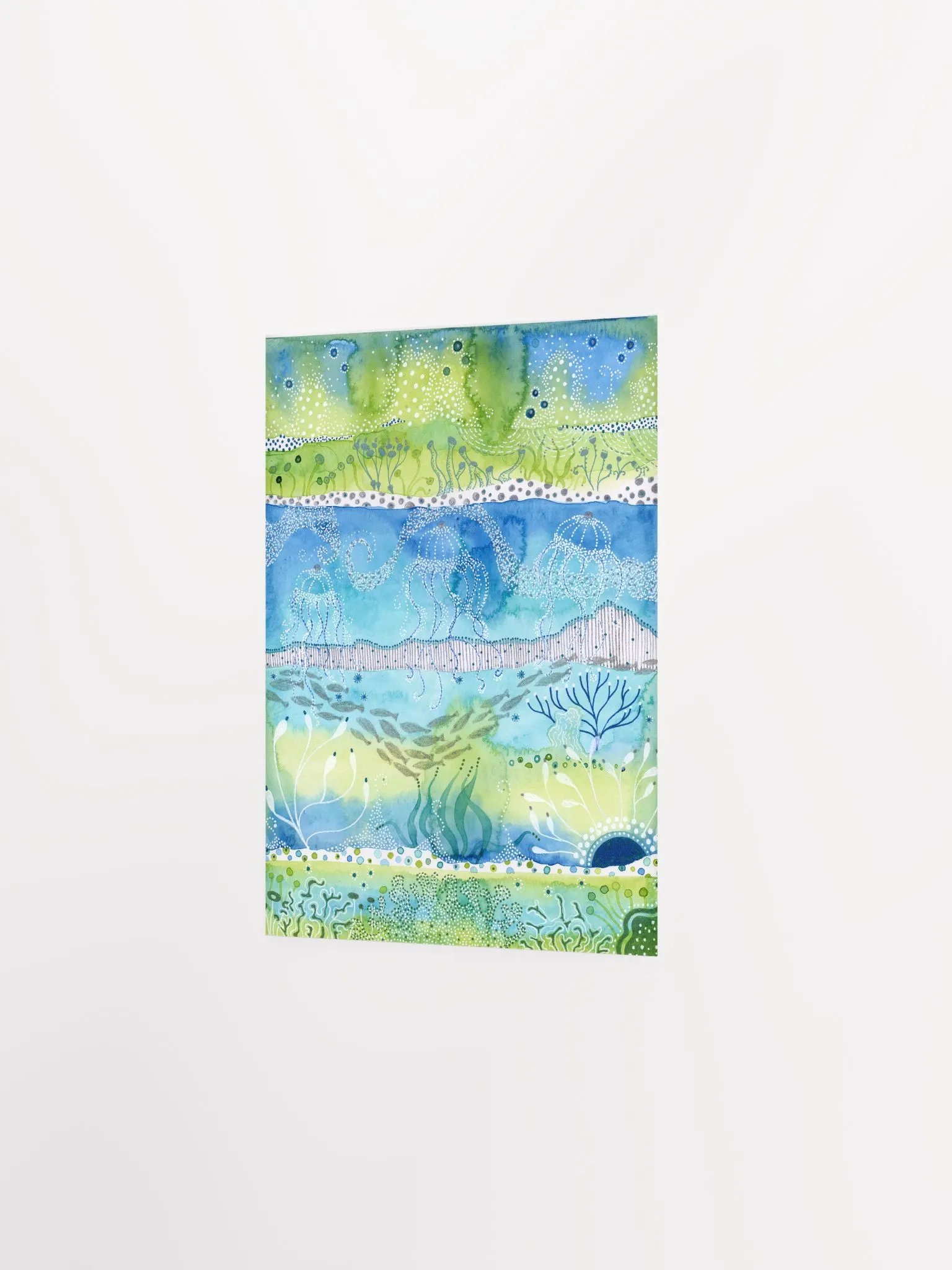 Oceanic Dreams Watercolor Poster product image (10)
