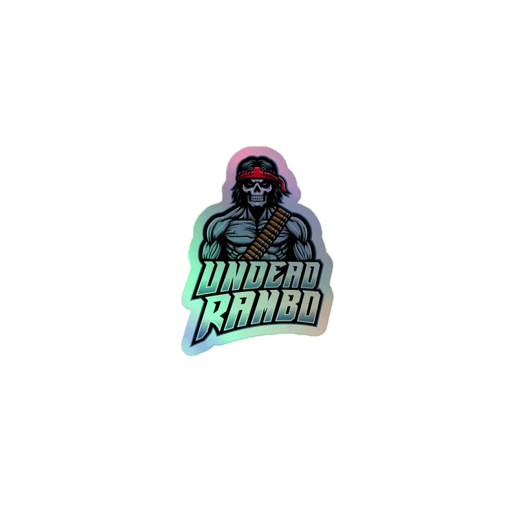 undead rambo stickers product image (1)