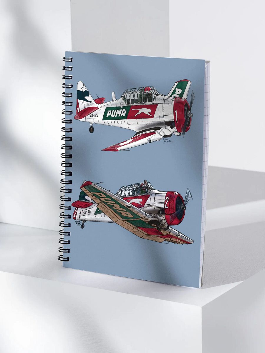 Skyward Spirits Collection Notebook 5 Perfect Gift for Pilots & Enthusiasts Sketching Doodling Journals product image (4)