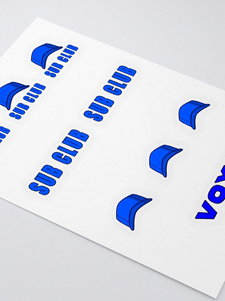SUB CLUB Sticker Sheet product image (2)