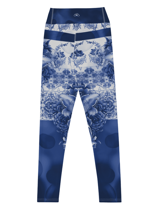 Koi-Porcelain-yoga leggings product image (4)
