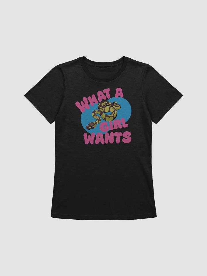 What a Girl Wants - Ball Python | Women's Fit Tee product image (2)