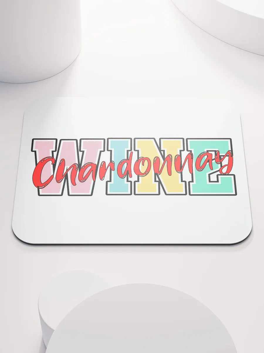 Wine Chardonnay Dreams Mouse Pad product image (2)