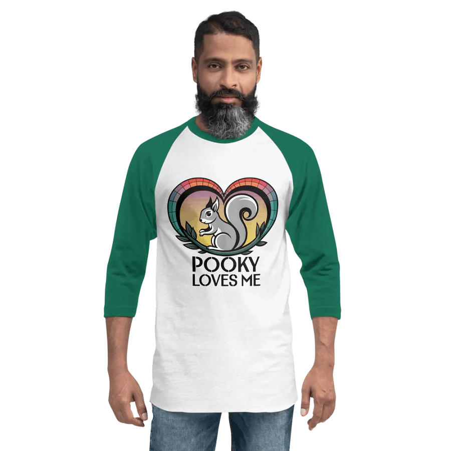 Pookie Loves Me Squirrel Heart Tee product image (2)