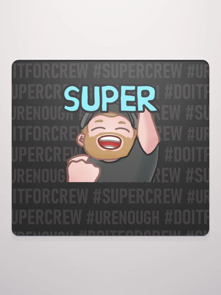 #DOITFORCREW - Gaming Mouse Pad - Black product image (2)