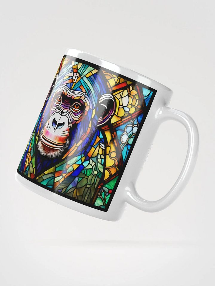 #005 Penny Prankster Chimpanzee Mosaic Mug product image (4)