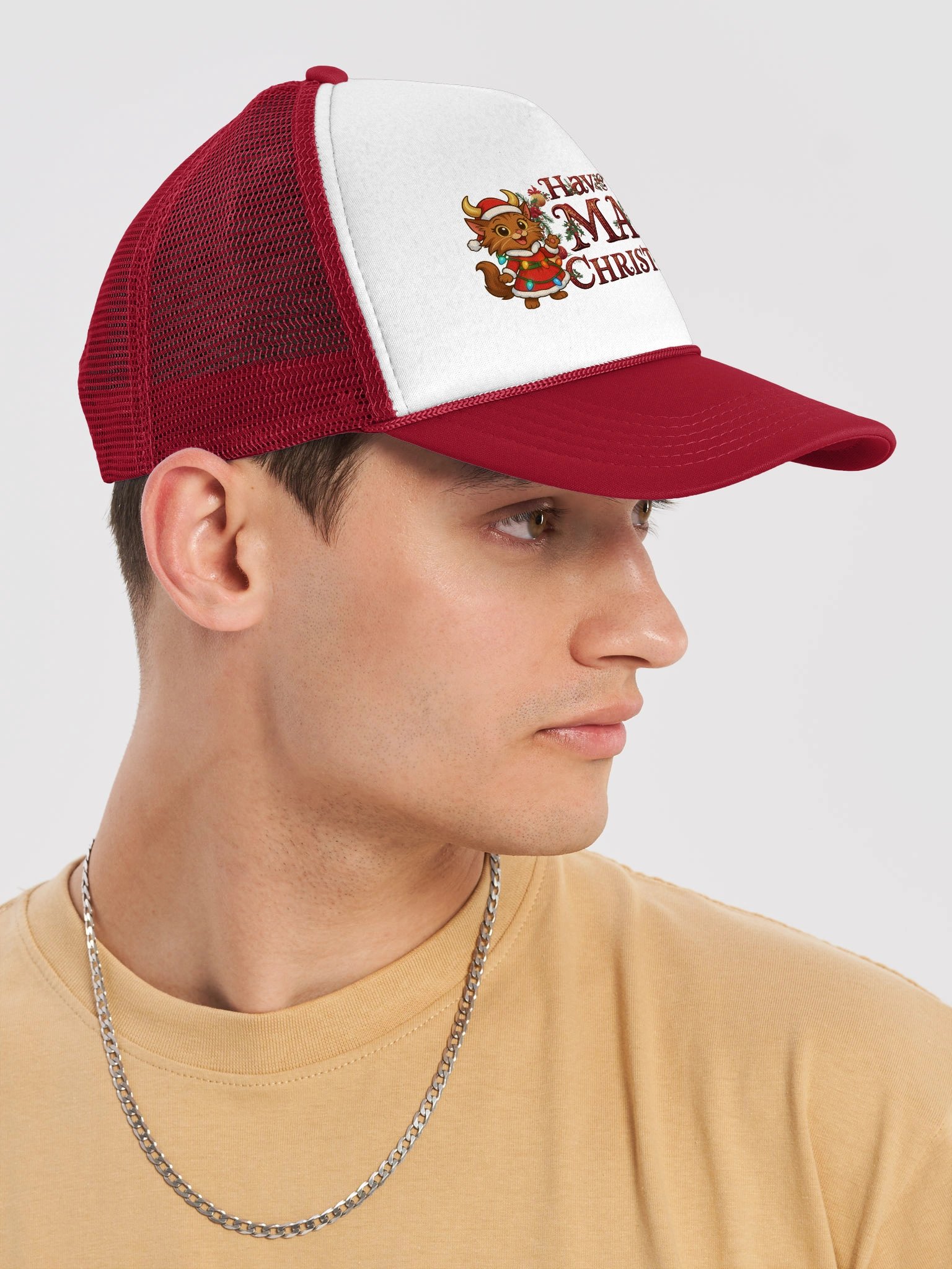 Have a Mali Christmas Trucker Hat product image (6)