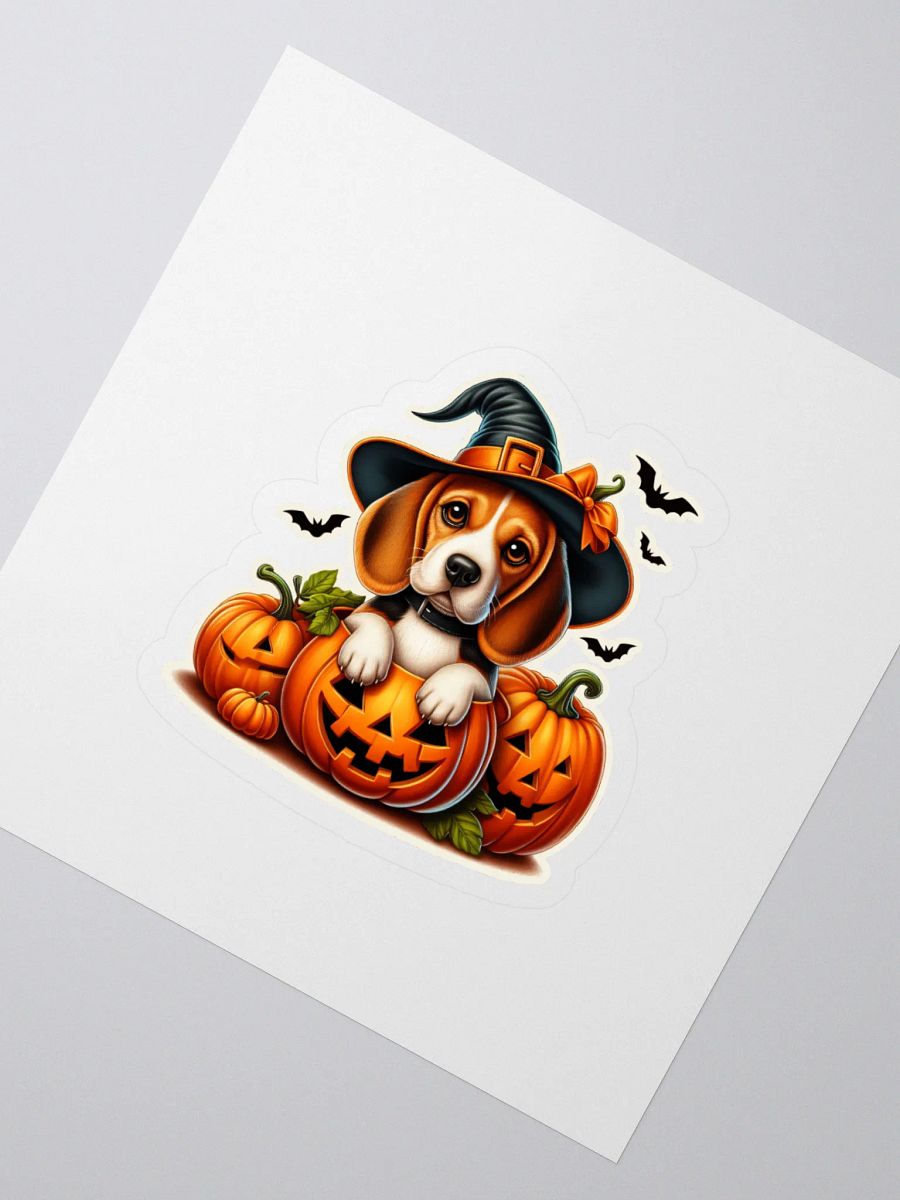 Halloween Pumpkin Beagle - Sticker product image (2)
