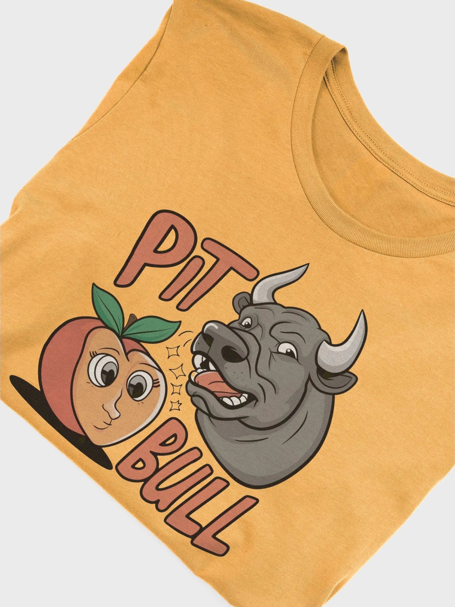 Pit Bull: Peach Pit and Bull T-shirt Design product image (71)