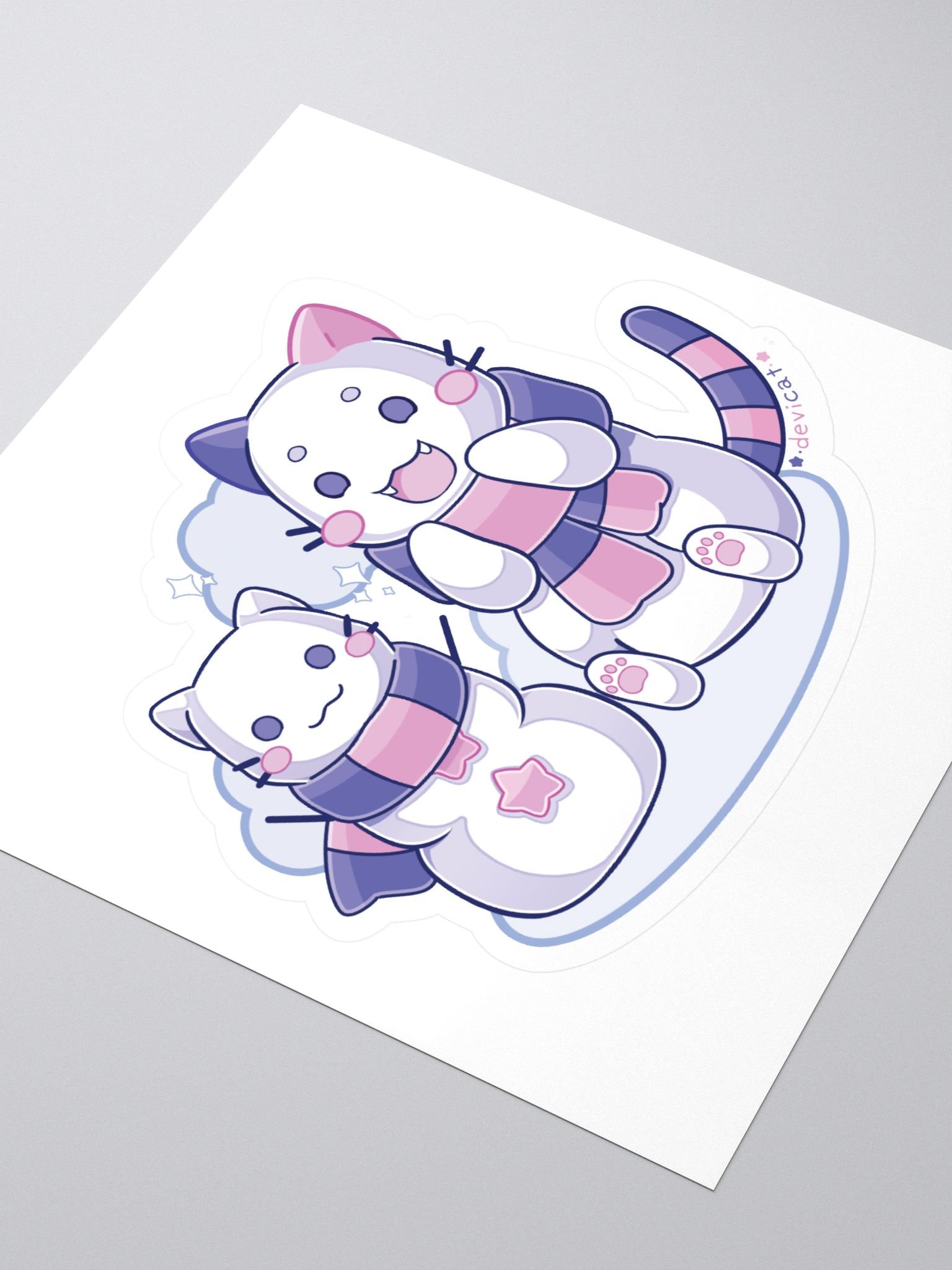 Sticker • CandiCat & SnowCat • 2024 product image (3)