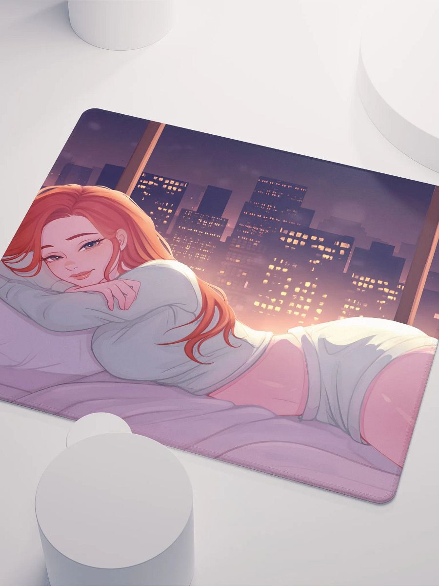Cuddly Cityscape Gaming Mouse Pad product image (3)