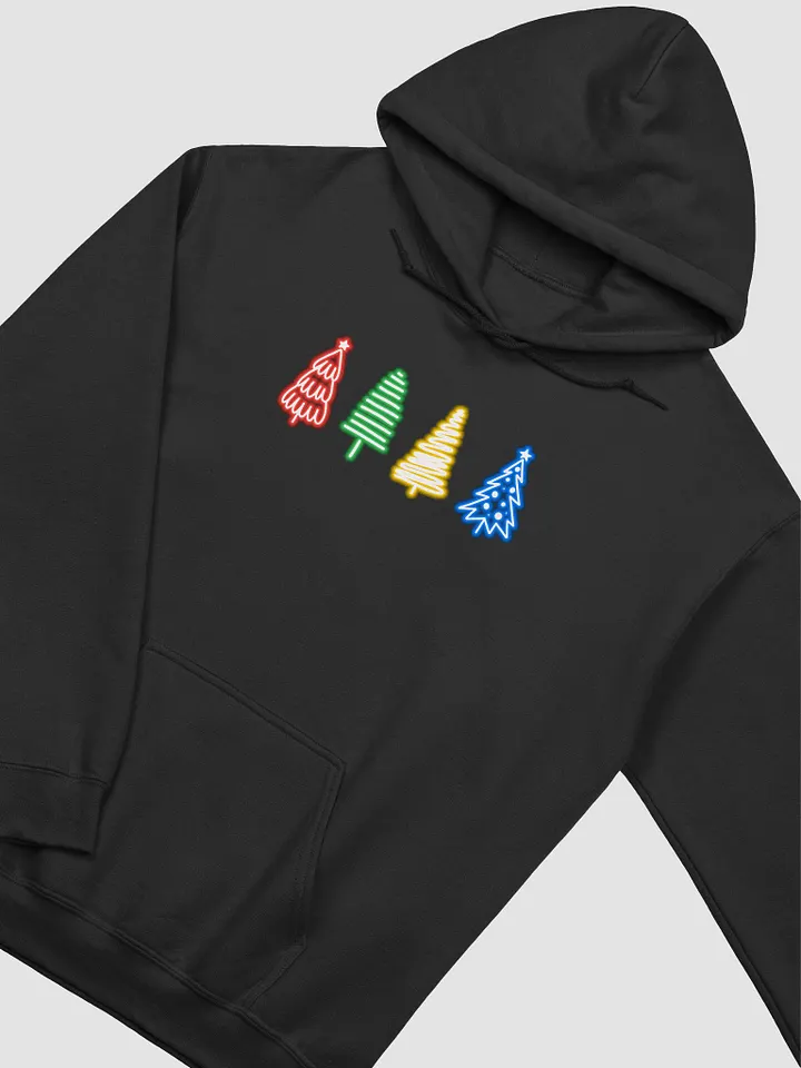Neon Christmas Tree Hoodie 3545 product image (2)