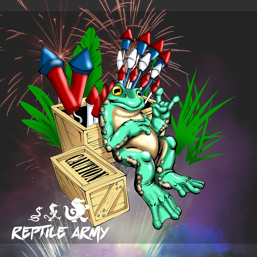 4th of July Frog T-Shirt product image (7)