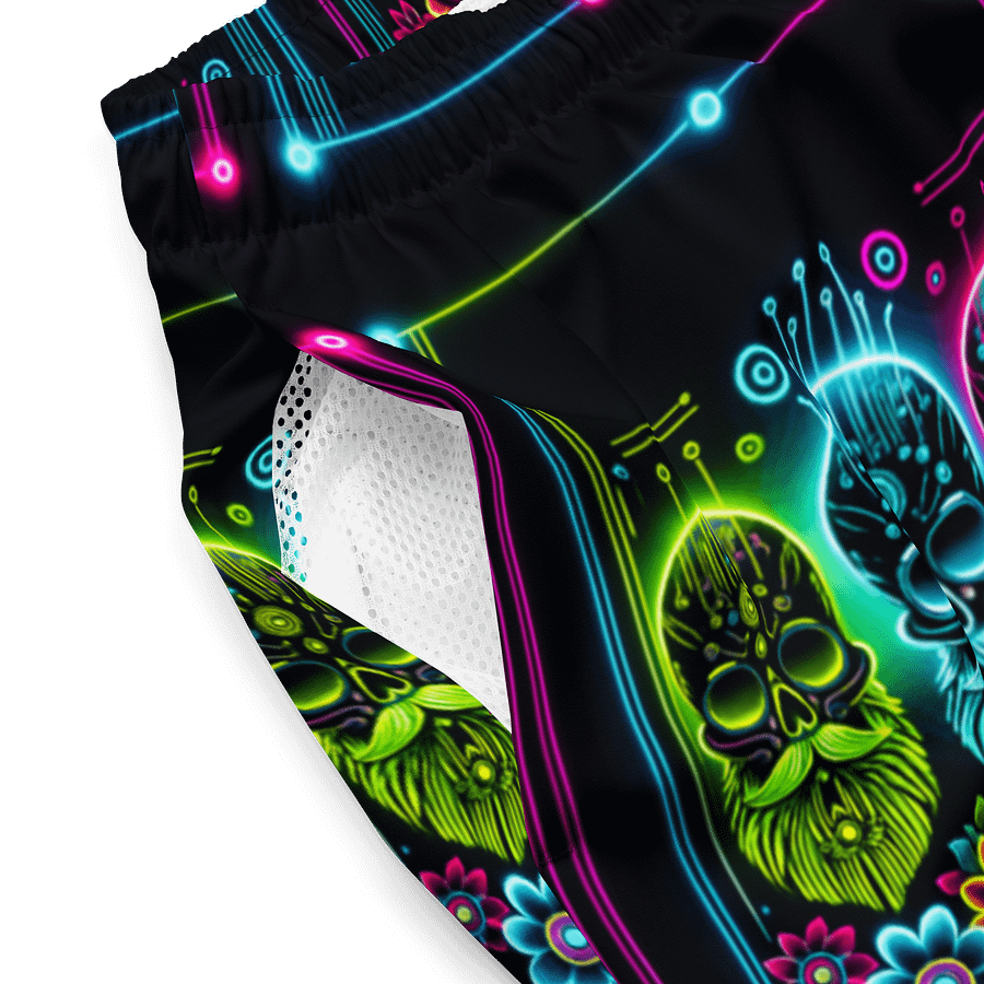 Neon skulls swim shorts product image (4)