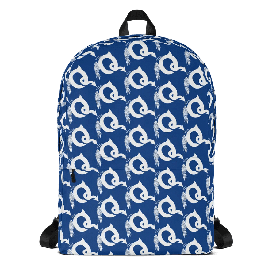 Q vs. Evil Q Blue Backpack product image (2)