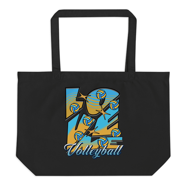 Love Me Volleyball Organic Cotton Tote product image (1)