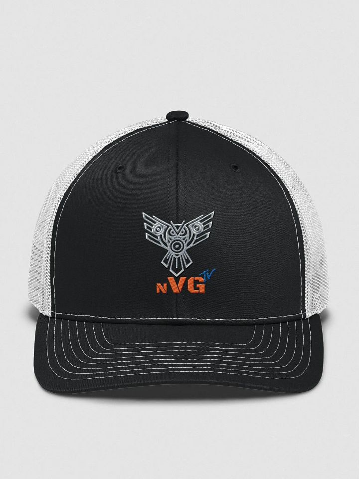 Symmetrical Owl Logo Trucker Hat product image (1)