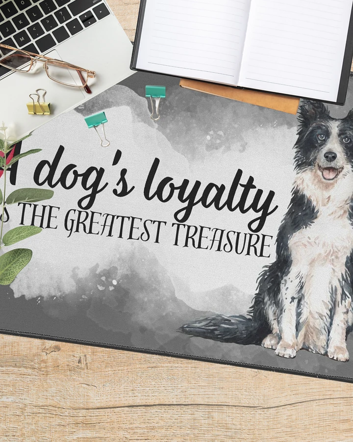 A Dog's Loyalty Desk Mat product image (1)