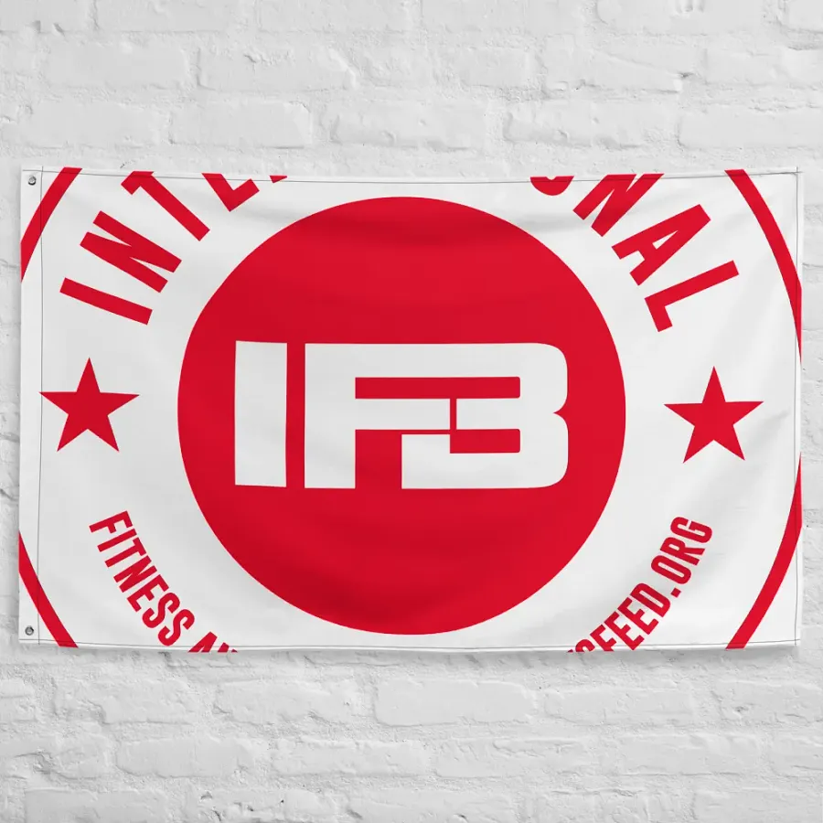 IFBNewsfeed.Org's All-Over Print Flag product image (10)