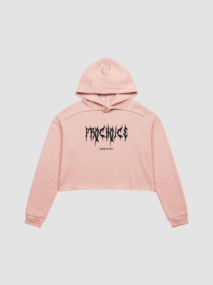 Pro Choice Crop Hoodie product image (1)