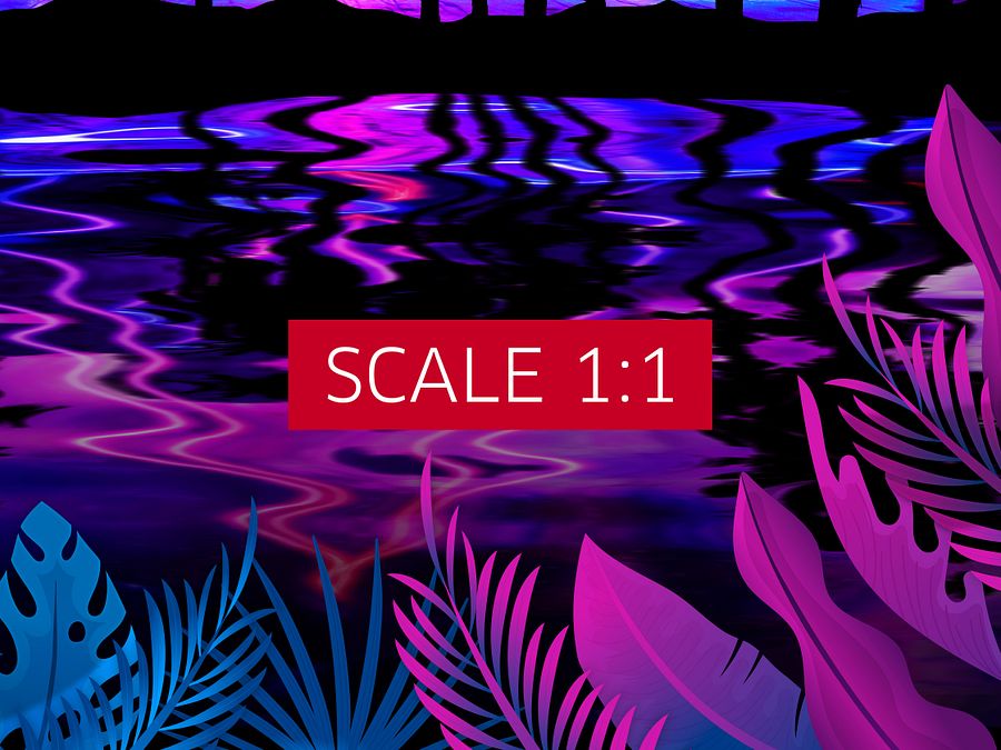 Neon palms landscape: Pyramid [synthwave/vaporwave/cyberpunk] — Aesthetic poster, retrowave poster, vaporwave poster, neon art, space poster product image (5)