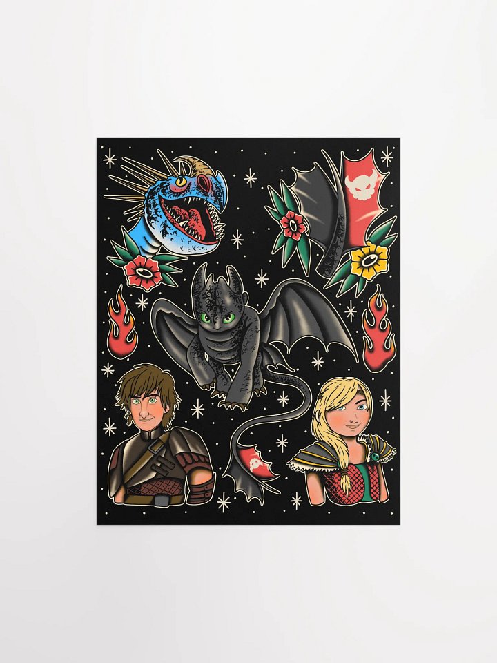 Dragons Flash - Print product image (1)
