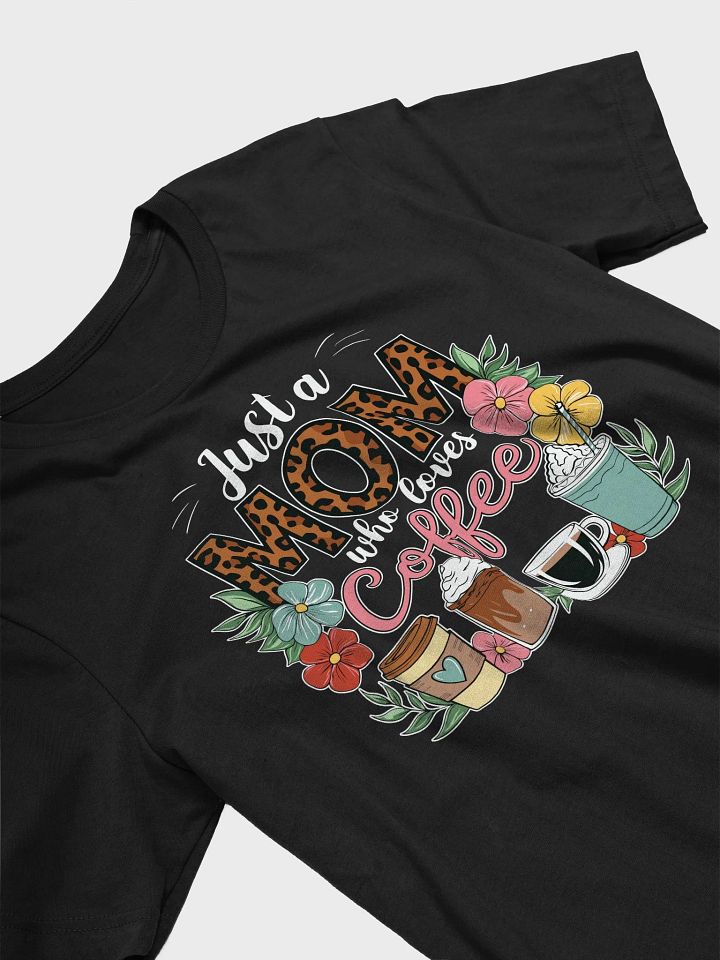 Leopard Mom Loves Coffee T-Shirt product image (2)