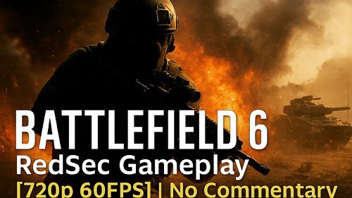 BATTLEFIELD 6 — REDSEC IS BACK!
No talking. No filters. Just raw PC gameplay in 720p/60FPS glory.
🎥 Dive in: https://youtu.be...