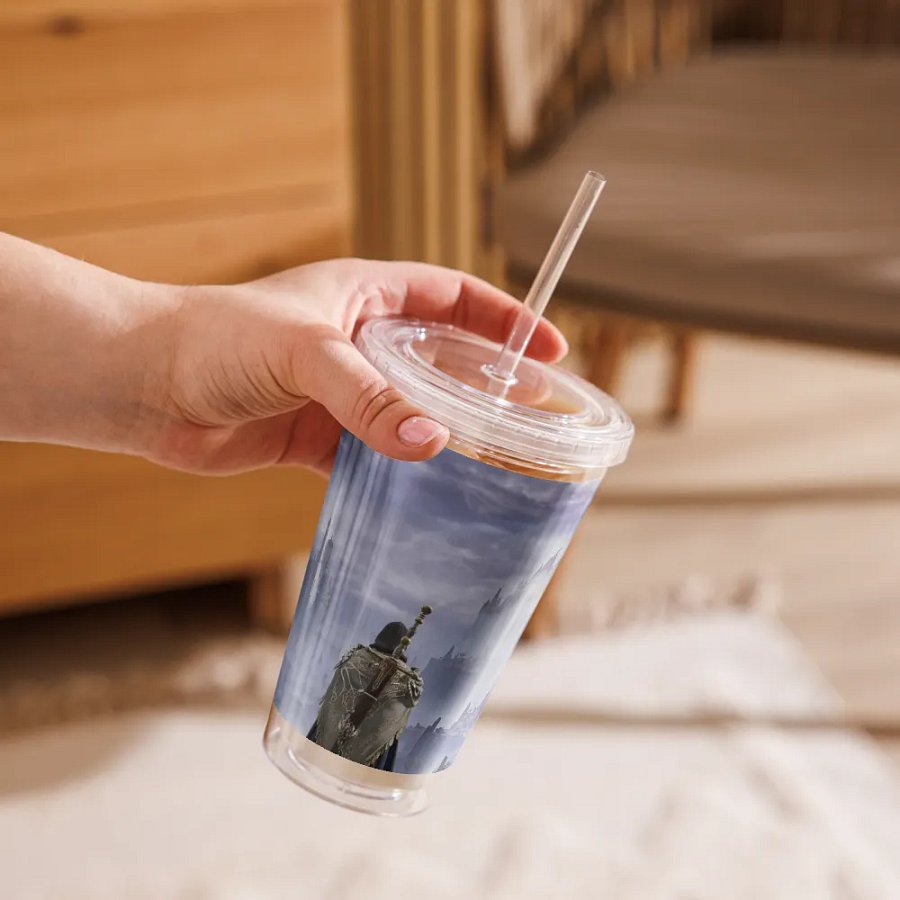 Mystical Warrior Clear Tumbler product image (9)