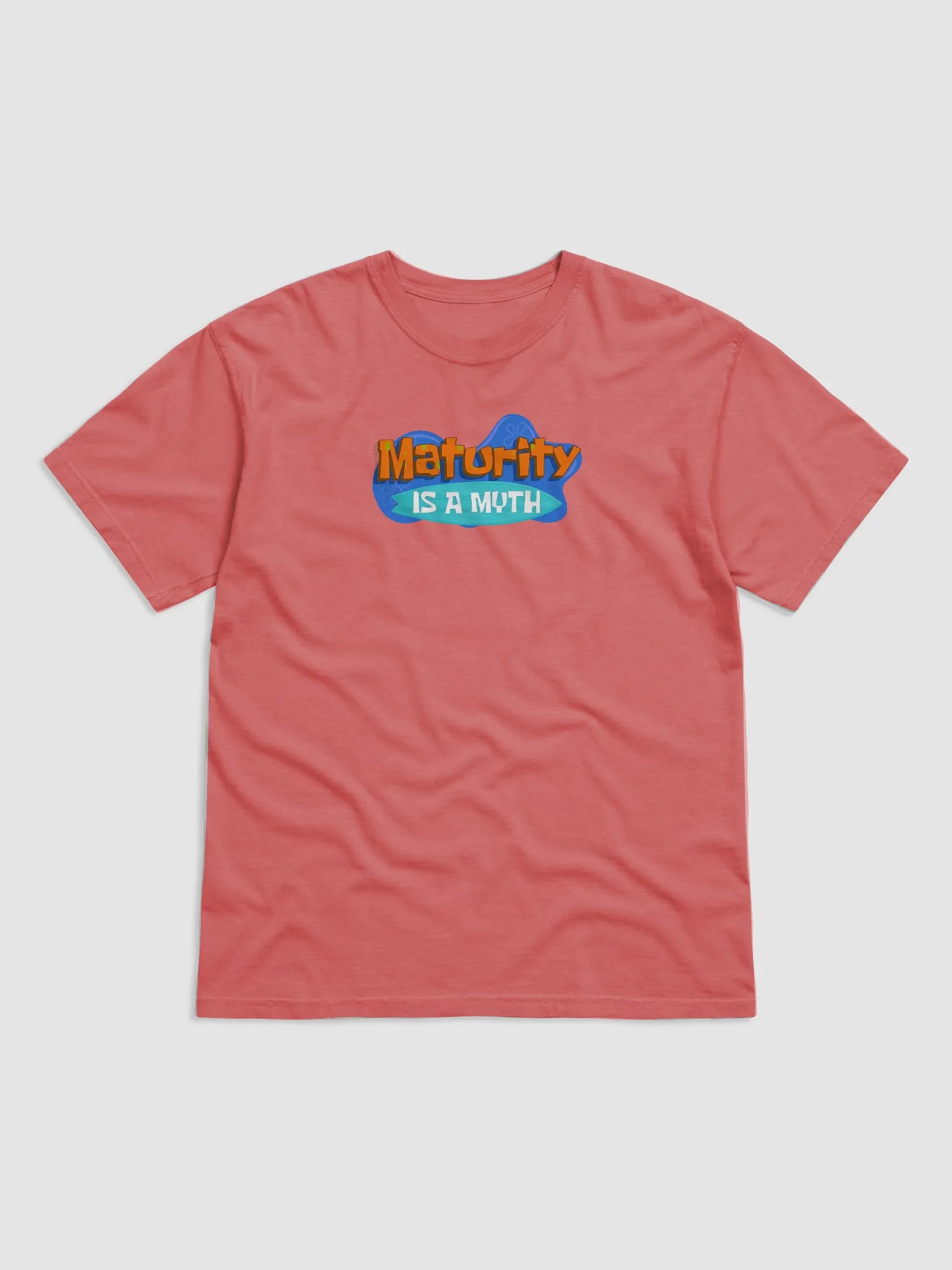 Maturity Is A Myth Watermelon Tropical Tee product image (1)