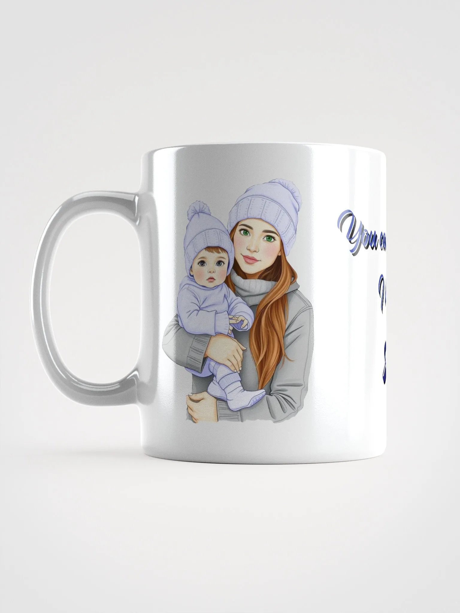 💙Sip in Style, Supermom!💙 (Green eyes, Brown hair) product image (7)