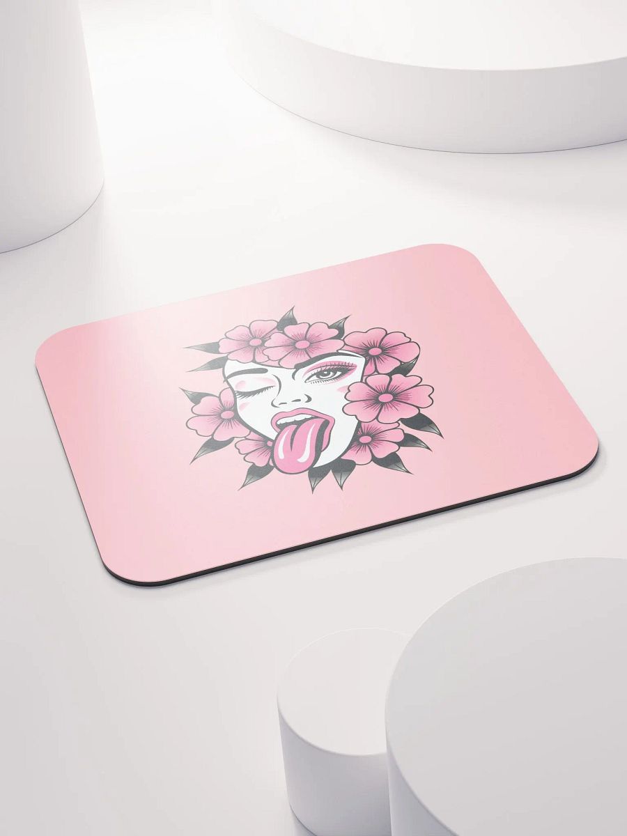 Floral Wink Mouse Pad product image (4)