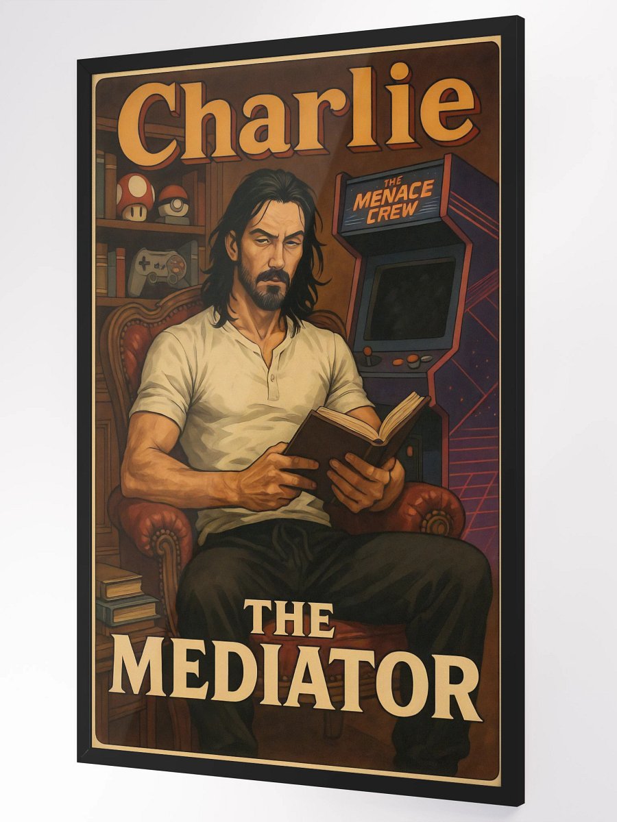 Charlie The Mediator Mega Framed Print product image (3)