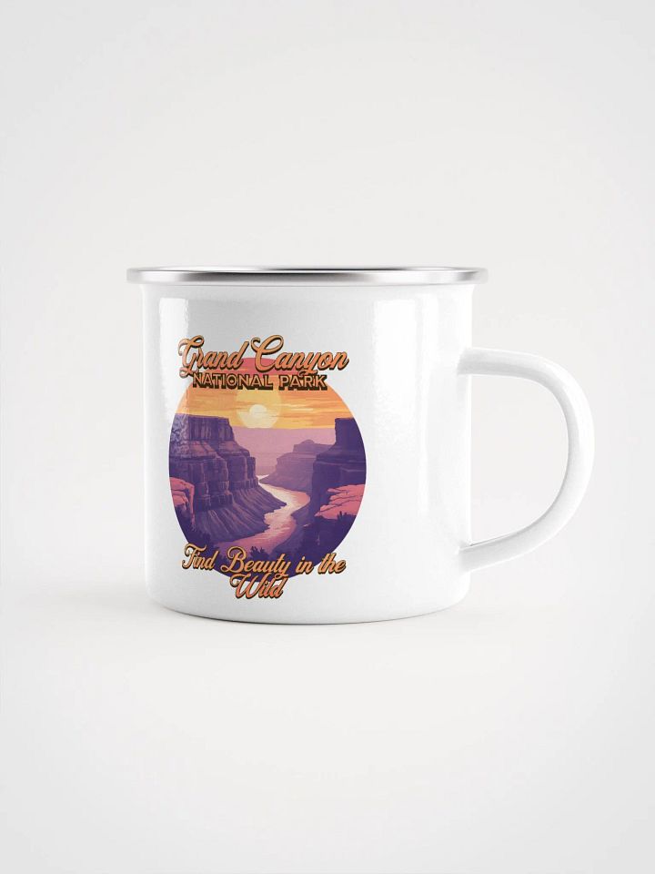 Grand Canyon National Park, Wild Beauty Enamel Mug product image (1)