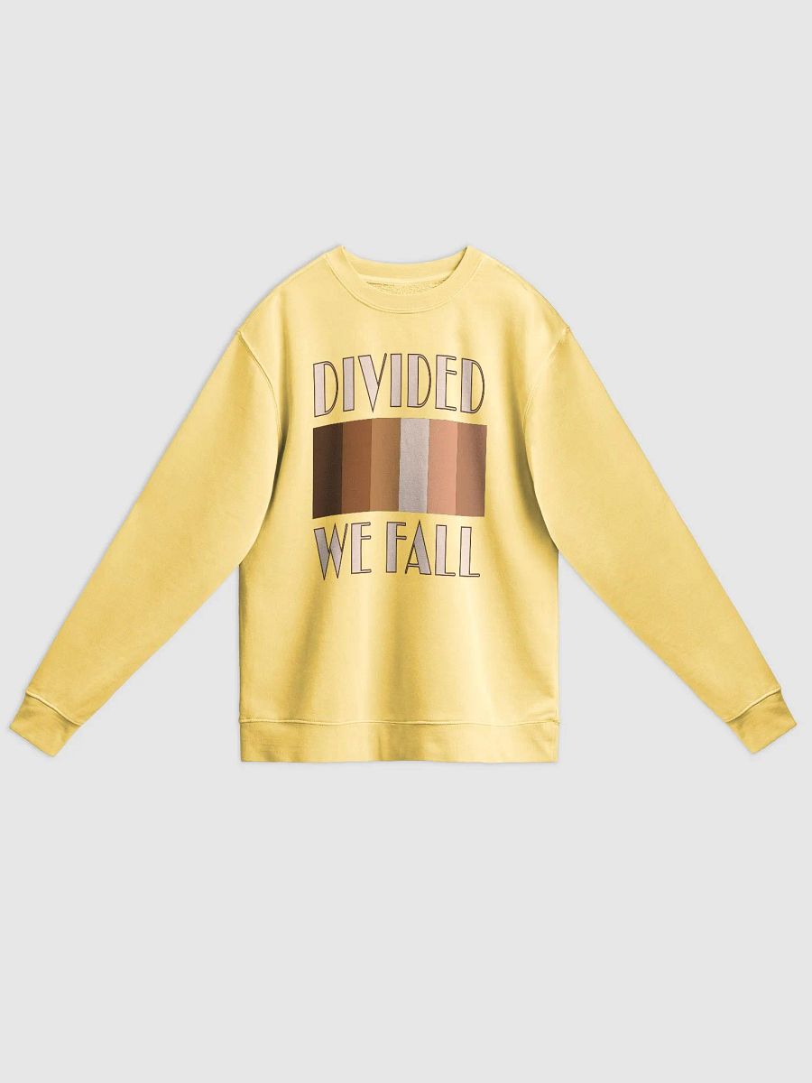 Divided We Fall - Skin Colour One - Independent Trading Co. Unisex Midweight Pigment Dyed Sweatshirt product image (1)