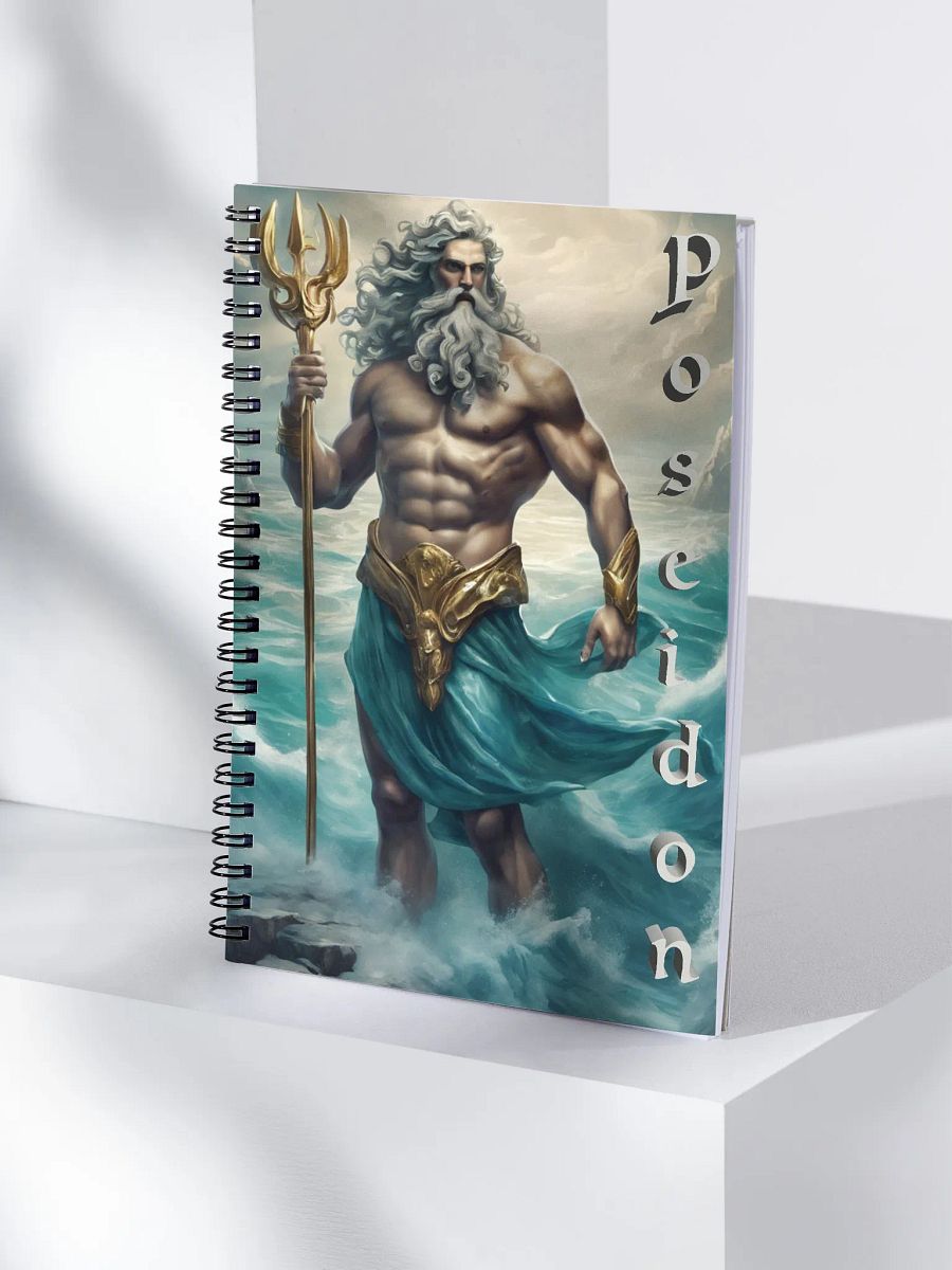 Greek God Poseidon Notebook product image (4)