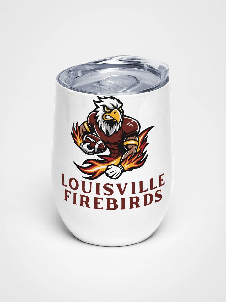 Louisville Firebirds Wine Tumbler product image (1)
