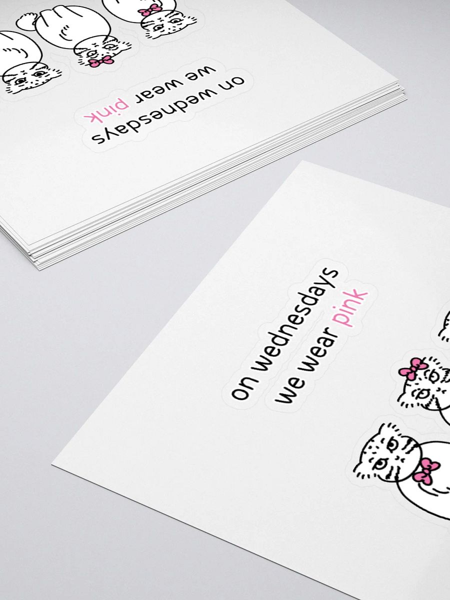 Pink Wednesdays Manul - Sticker product image (10)