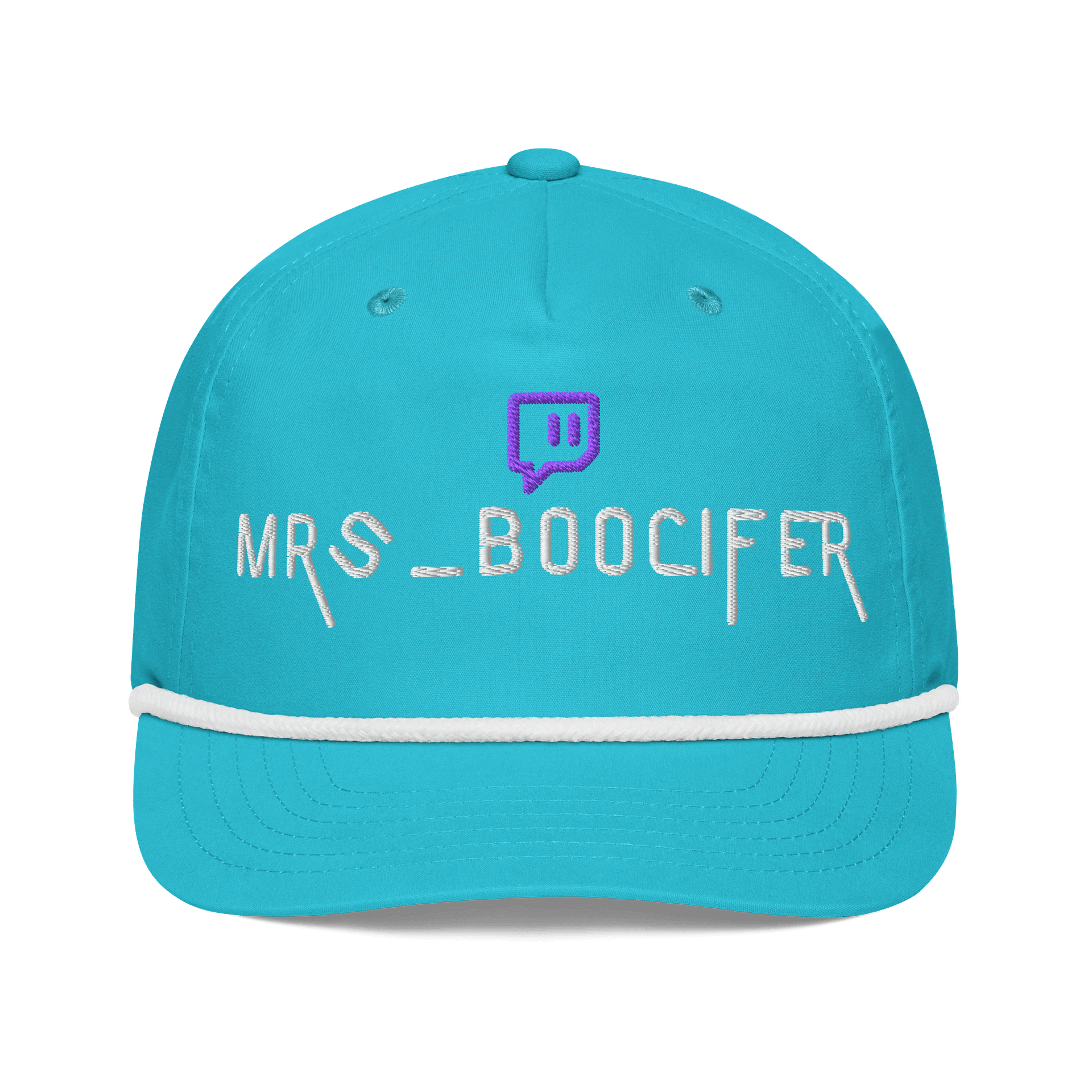Mrs Boo Golf Hat (Turq/White) product image (1)
