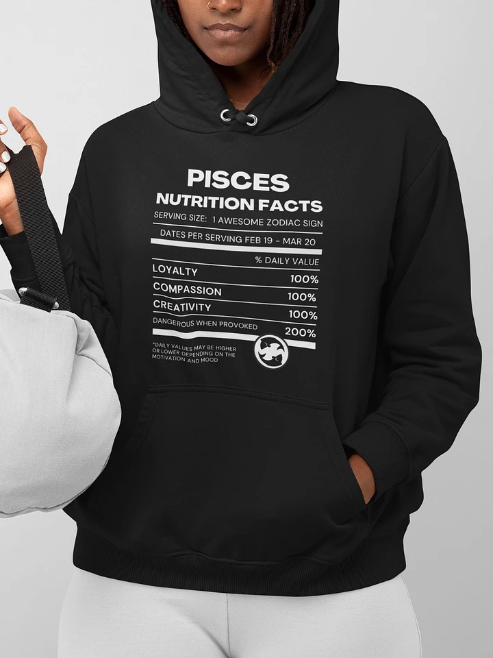 Pisces Nutrition Facts Hoodie product image (1)