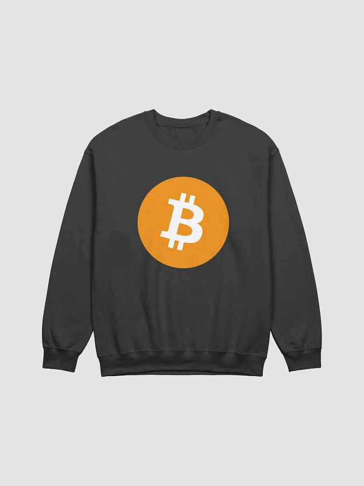 Bitcoin Logo Classic Crewneck Sweatshirt product image (1)